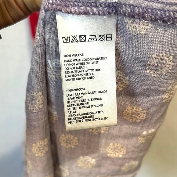 Maeve Anthropologie Kira Printed Maxi Dress Red Purple Size Small - Picture 4 of 11